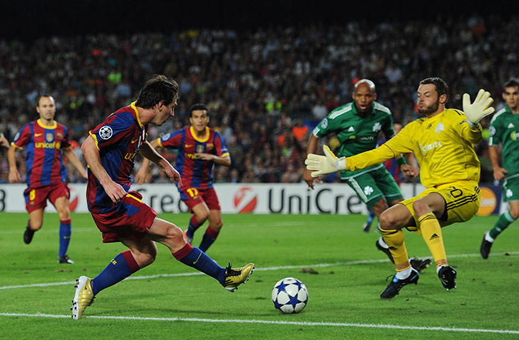 Barcelona2: Barcelona v Panathinaikos FC - UEFA Champions League