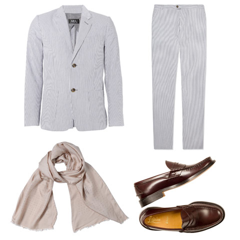 Key trends: casual suits: outfit