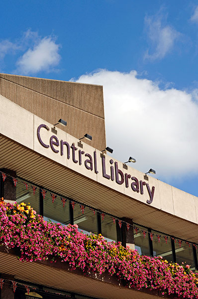 listed buildings: Central Library Birmingham
