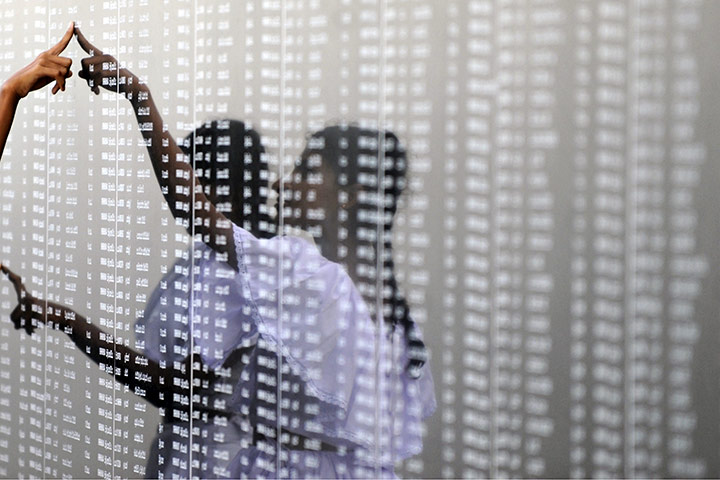24 Hours: Children of Sri Lankan war veterans at a memorial in Colombo