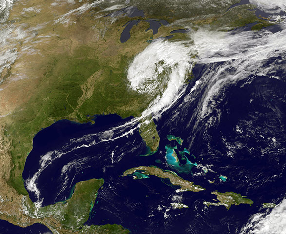 Satellite Eye on Earth:  a 