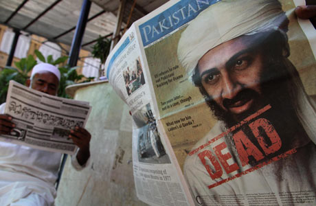 osama bin laden death photo. #39;Pakistan Today#39; reports Bin Laden#39;s death