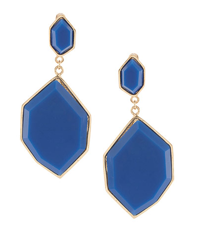 Event shopping: Blue Asos earrings