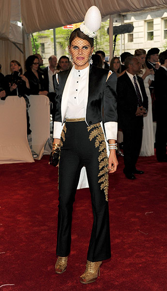 McQueen at the Met Ball: Anna Dello Russo