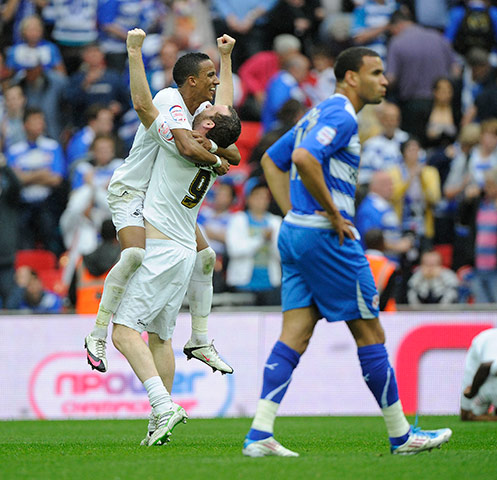 Swansea City v Reading: Sinclair and Beattie