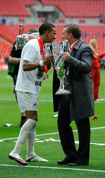 Swansea City v Reading: Rodgers and Sinclair