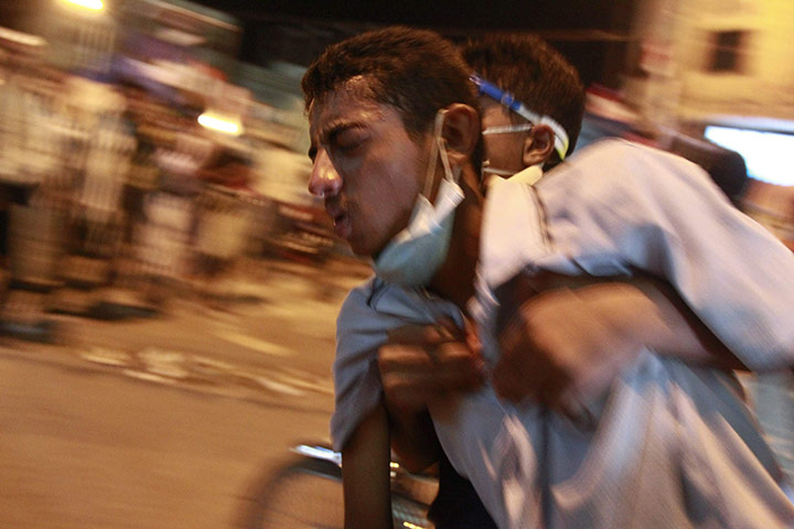 Yemen: Anti-government protesters