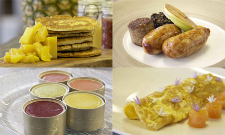 Sunrise Menu Surprise breakfast