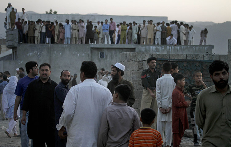 24 hours in pictures: Osama bin Laden's house in Pakistan