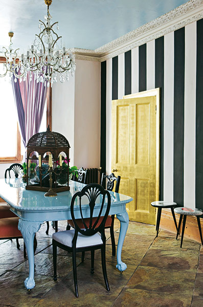 Interiors: Bold over: Interiors: Bold over, dining room