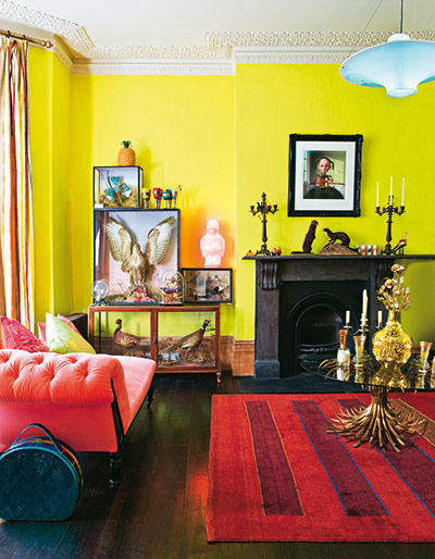 Interiors: Bold over: Interiors: Bold over, living room
