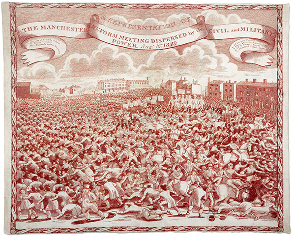 Guardian at 190 years: The Guardian 190th anniversary, Peterloo Handkerchief