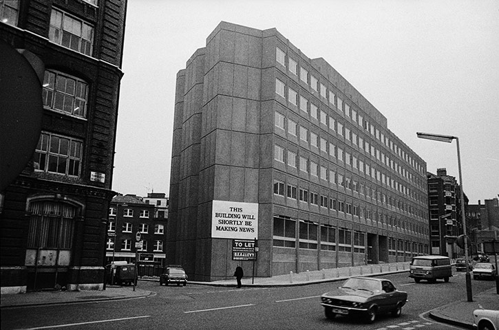 Guardian at 190 years: The Guardian offices at Farringdon Road