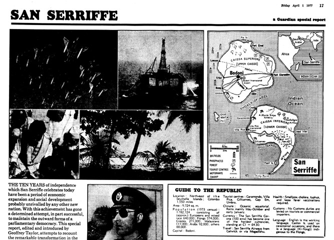 Guardian at 190 years: San Serriffe 1977