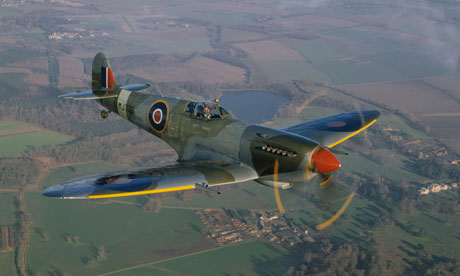 Supermarine Spitfire in Flight