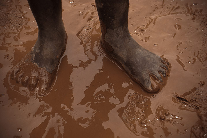 Ivory coast: Displaced families living without shelter 