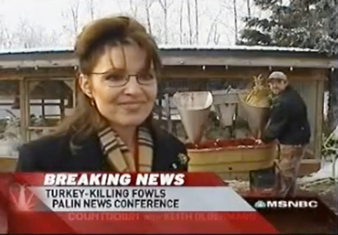 10 best: Sarah Palin: turkey pardon