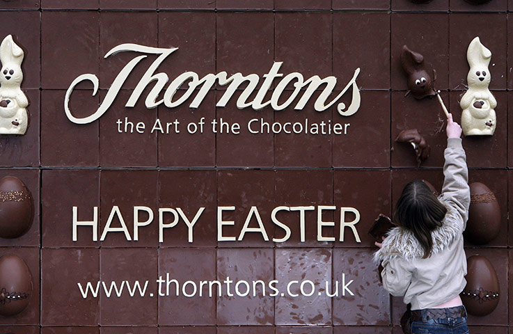 Week in business: Thorntons chocolate wall