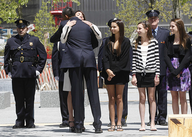 Obama Visits Ground Zero: President Obama visits the World Trade Center site 