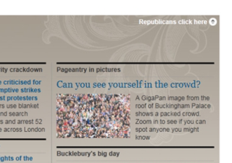 Guardian Royal Wedding coverage