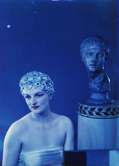 Madame Yevonde: Mrs Anthony Eden as Clio, the Muse of History