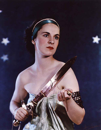 Madame Yevonde: Nadine, Countess of Shrewsbury as Ariadne