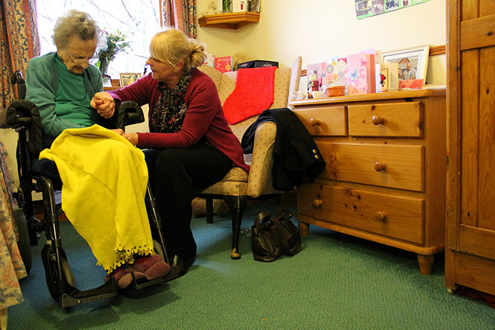 Carers UK members: Jean and her mother