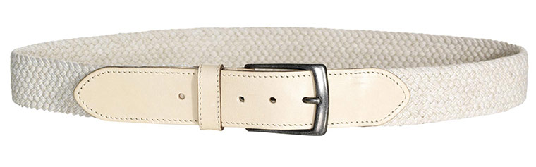Key trends: men's white: Belt