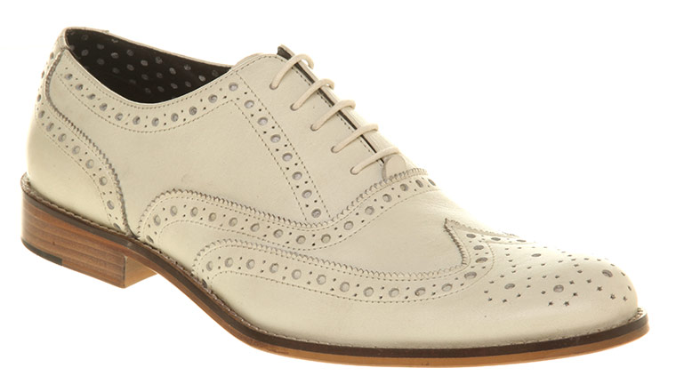 Key trends: men's white: Brogues