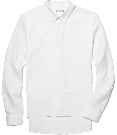 Key trends: men's white: Shirt