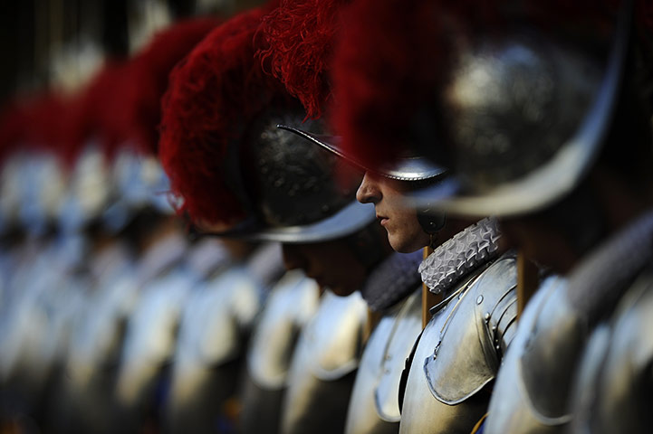 24 Hours in Pictures: Swiss Guards