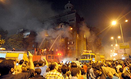 Church burned in Cairo