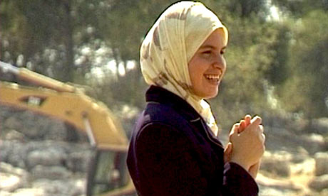 Iltezam Morrar, protester at West Bank village of Budrus