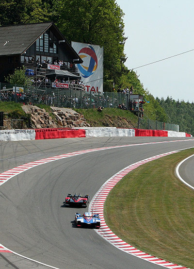 Spa 1000km: Raidillon gradient