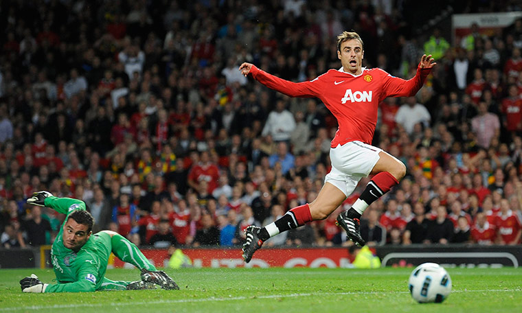 Top 50 transfer targets: Dimitar Berbatov fires just wide against Newcastle United