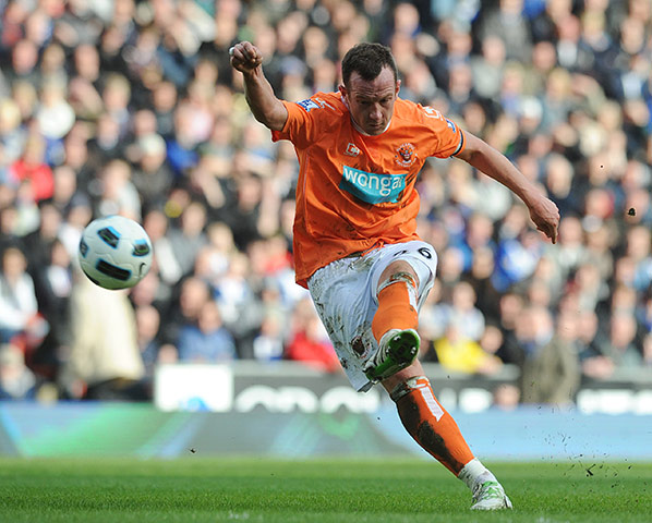 Top 50 transfer targets: Blackpool's Blackpool's Charlie Adam scores against Blackburn Rovers