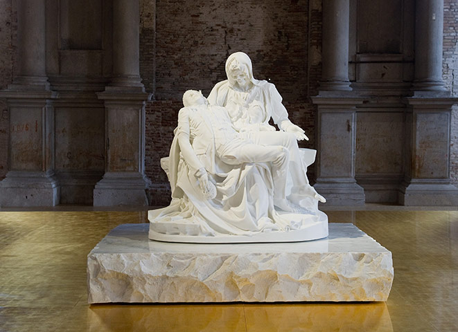 Venice biennale: Jan Fabre's Pietas 