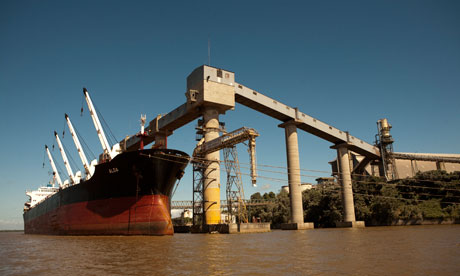 Argentina grain ship