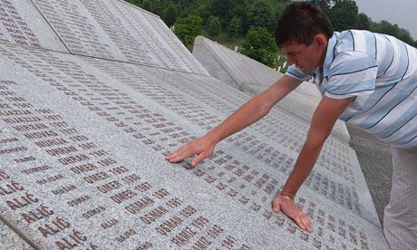 The memorial cemetery, Potocari, near Srebrenica, where 8,000 were killed in 1995