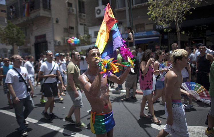 Gay Pride in Tel Aviv: Gay Pride Parade in Tel Aviv