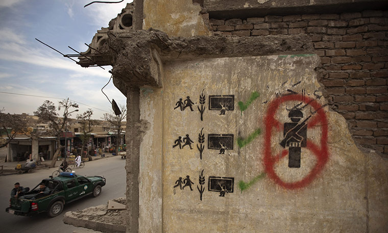 Kabul graffiti 