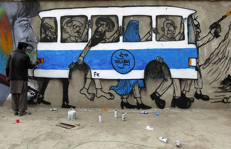 Kabul graffiti