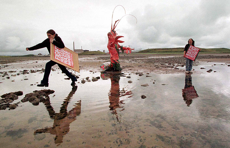 Friends of the Earth: ENVIRONMENT Sellafield protest 2