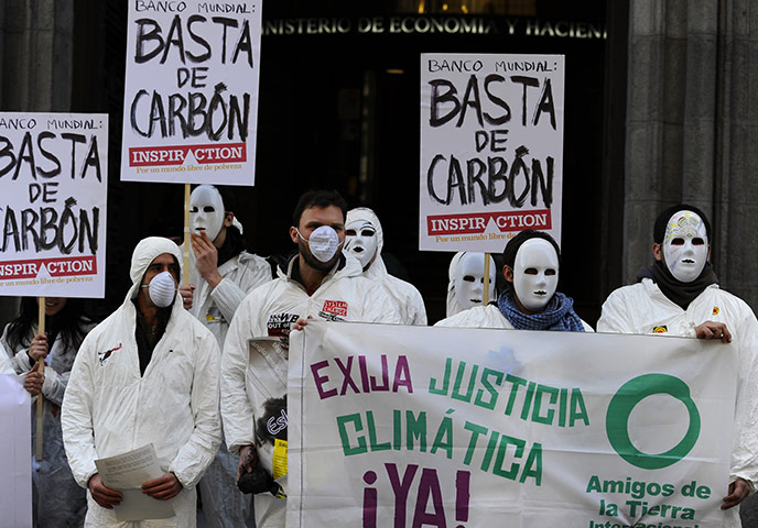 Friends of the Earth: Members of the non-governmental organiza