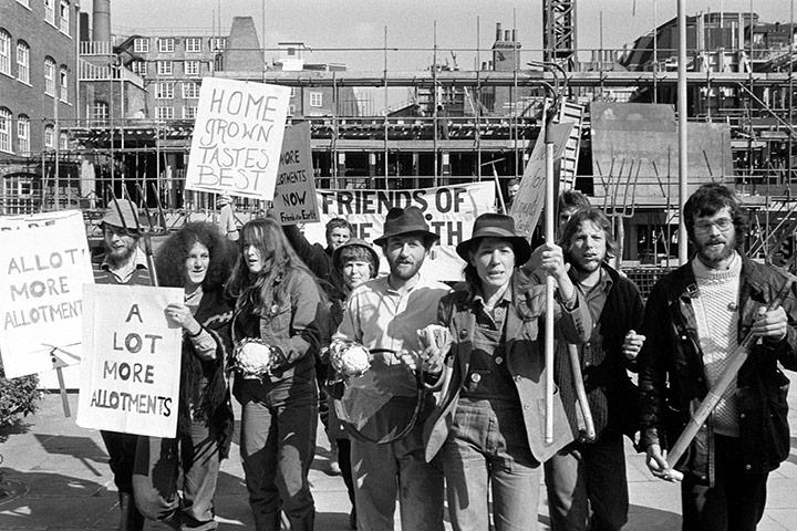 Friends of the Earth: Environmentalism - Friends of the Earth - British Allotments Protest