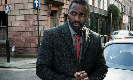 idris elba shirtless. Idris Elba in Luther, BBC1