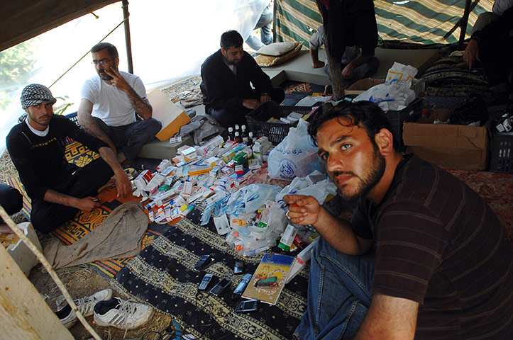 syrian refugees: Khirbet al-Jouz, Syria