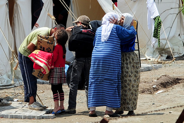 syrian refugees:  Yayladagi