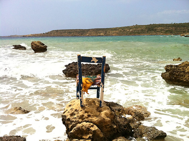 in pictures: rugged: Konnos Bay