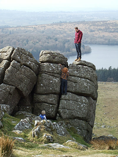 in pictures: rugged: Sheepstor, Devon